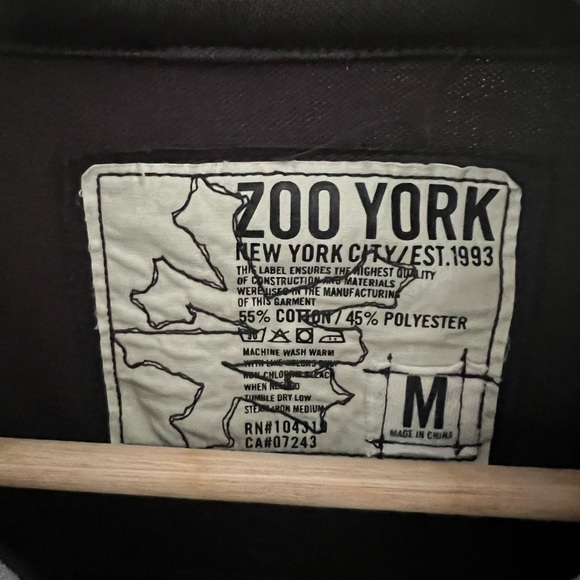 Vintage Zoo York zip up collared jacket - Picture 2 of 5